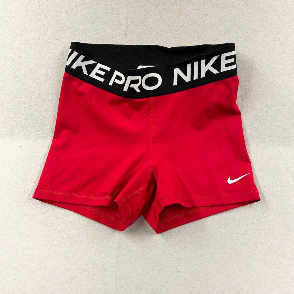 Nike Pro Women’s Red 3” inseam Shorts